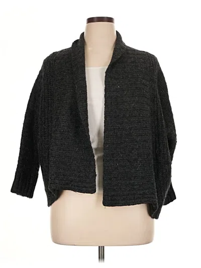 Pre-owned Joe Fresh Cardigan Sweater In Gray