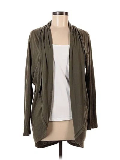 Pre-owned Joe Fresh Cardigan Sweater In Green