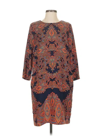 Pre-owned Joe Fresh Casual Dress In Brown