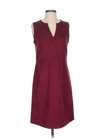 Pre-owned Joe Fresh Casual Dress In Burgundy