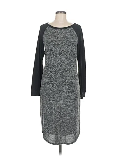 Pre-owned Joe Fresh Casual Dress In Gray