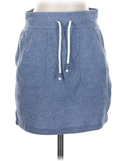 Pre-owned Joe Fresh Casual Skirt In Blue