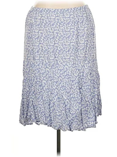 Pre-owned Joe Fresh Casual Skirt In Blue