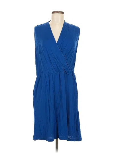 Pre-owned Joe Fresh Cocktail Dress In Blue