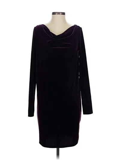 Pre-owned Joe Fresh Cocktail Dress In Purple