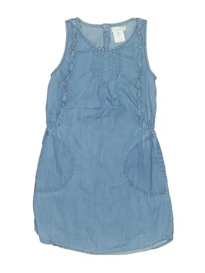 Pre-owned Joe Fresh Kids' Dress In Blue