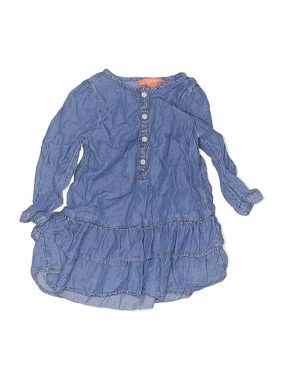 Pre-owned Joe Fresh Kids' Dress In Blue