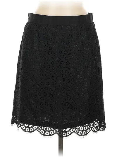 Pre-owned Joe Fresh Formal Skirt In Black