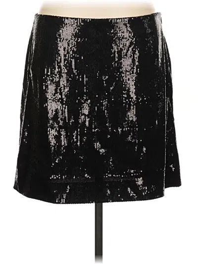 Pre-owned Joe Fresh Formal Skirt In Black