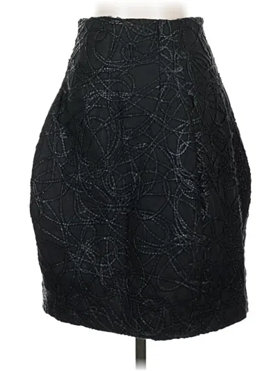 Pre-owned Joe Fresh Formal Skirt In Black