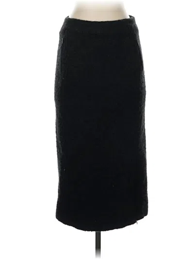 Pre-owned Joe Fresh Formal Skirt In Black