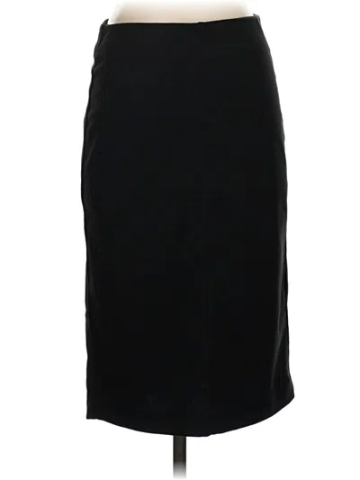 Pre-owned Joe Fresh Formal Skirt In Black