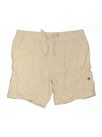 Pre-owned Joe Fresh Khaki Shorts In Tan