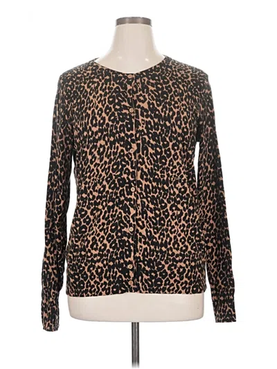 Pre-owned Joe Fresh Kimono In Brown