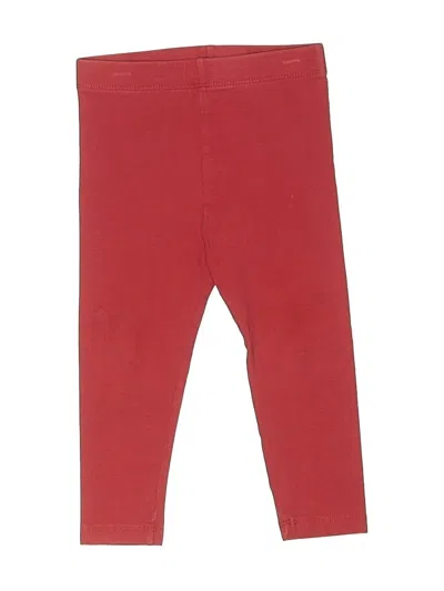 Pre-owned Joe Fresh Kids' Leggings In Red