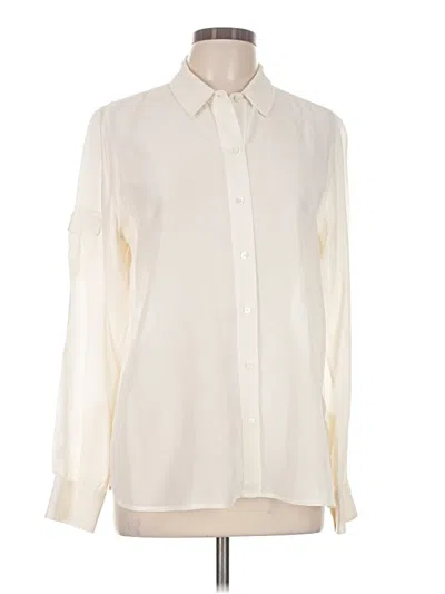 Pre-owned Joe Fresh Long Sleeve Blouse In Ivory