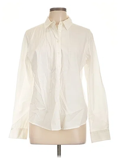 Pre-owned Joe Fresh Long Sleeve Blouse In Ivory