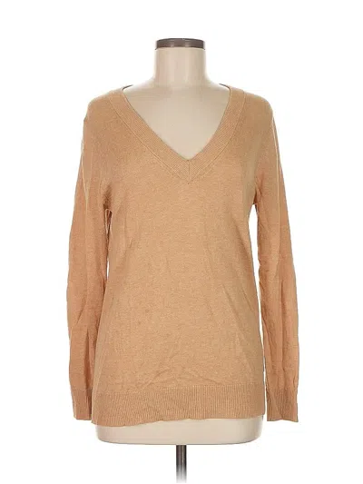 Pre-owned Joe Fresh Long Sleeve T-shirt In Brown