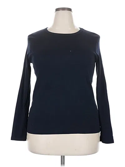 Pre-owned Joe Fresh Long Sleeve T-shirt In Blue