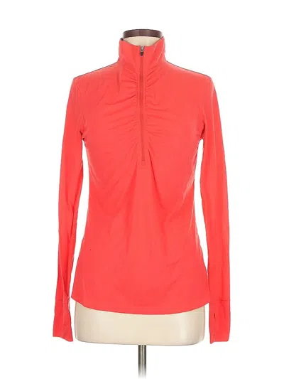 Pre-owned Joe Fresh Long Sleeve Turtleneck In Orange