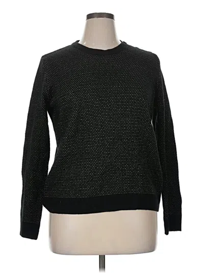 Pre-owned Joe Fresh Pullover Sweater In Black