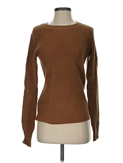 Pre-owned Joe Fresh Pullover Sweater In Brown