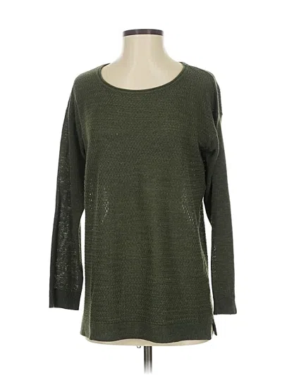 Pre-owned Joe Fresh Pullover Sweater In Green