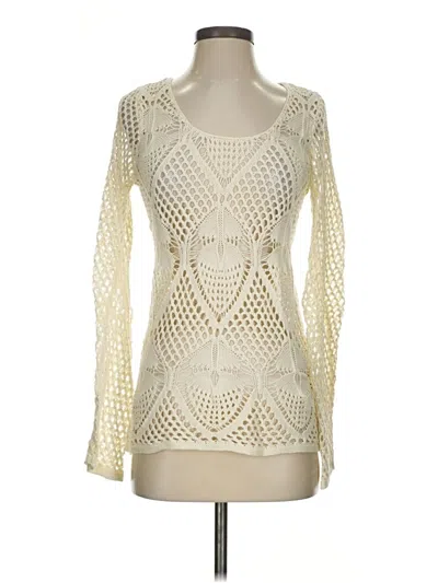 Pre-owned Joe Fresh Pullover Sweater In White