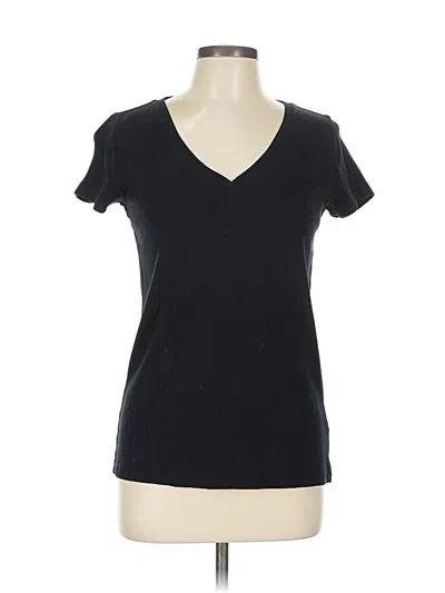 Pre-owned Joe Fresh Short Sleeve T-shirt In Black
