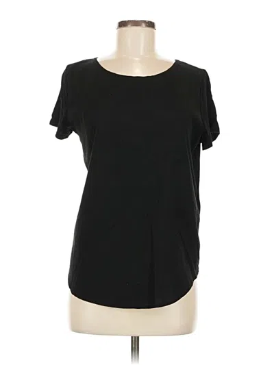 Pre-owned Joe Fresh Short Sleeve T-shirt In Black
