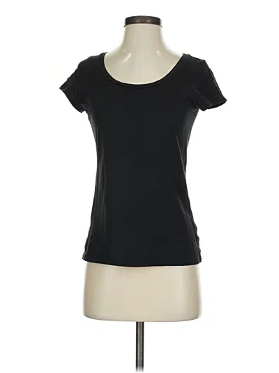 Pre-owned Joe Fresh Short Sleeve T-shirt In Black