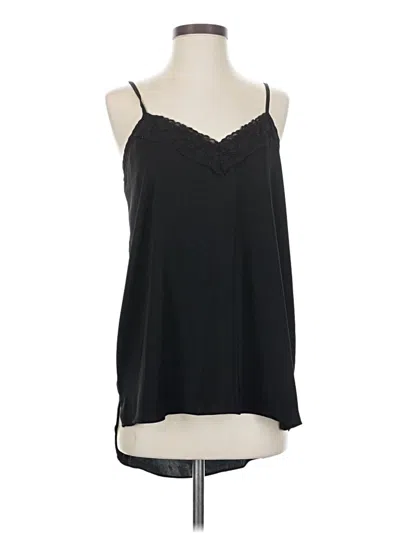 Pre-owned Joe Fresh Sleeveless Blouse In Black