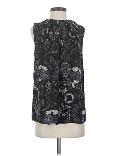 Pre-owned Joe Fresh Sleeveless Blouse In Black