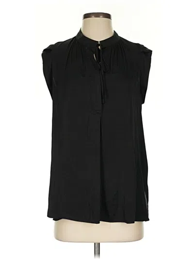 Pre-owned Joe Fresh Sleeveless Blouse In Black