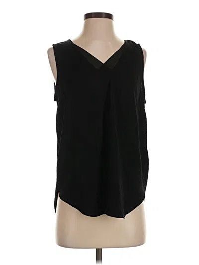 Pre-owned Joe Fresh Sleeveless Blouse In Black