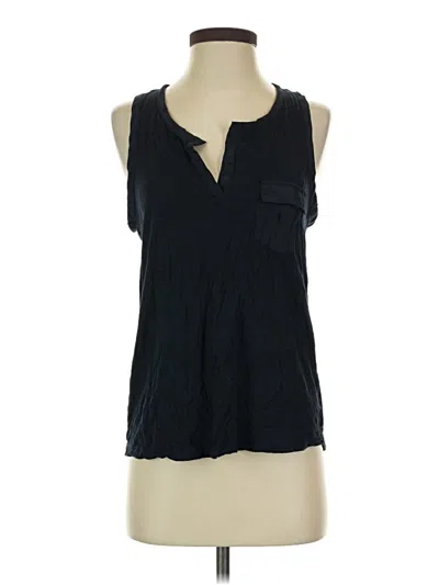 Pre-owned Joe Fresh Sleeveless T-shirt In Black