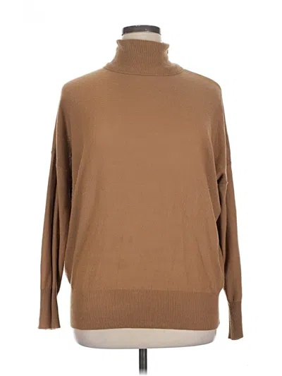Pre-owned Joe Fresh Turtleneck Sweater In Brown