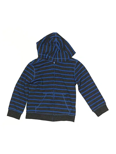 Pre-owned Joe Fresh Kids' Zip Up Hoodie In Blue