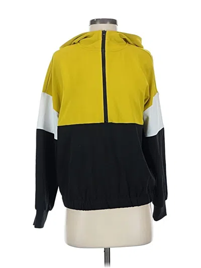 Pre-owned Joe Fresh Zip Up Hoodie In Yellow