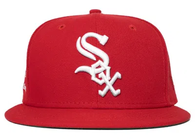 Pre-owned Joe Freshgoods Chicago White Sox By Jfg Hat In Red