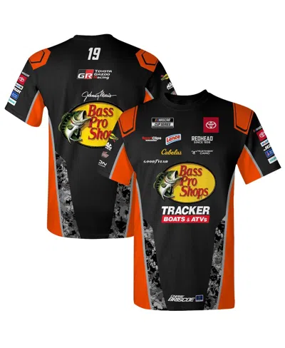 Joe Gibbs Racing Team Collection Kids' Youth   Black Chase Briscoe Bass Pro Shops Uniform T-shirt