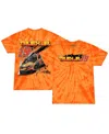 Joe Gibbs Racing Team Collection Big Boys And Girls Orange Martin Truex Jr Bass Pro Shops Car Tie-dye T-shirt In Orange