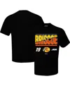 Joe Gibbs Racing Team Collection Men's Black Chase Briscoe Bass Pro Shops Name Number T-shirt In Black