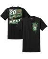 Joe Gibbs Racing Team Collection Men's Black Christopher Bell Interstate Batteries Car T-shirt In Black