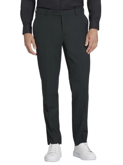 Joe Joseph Abboud Big & Tall Slim Fit Wool Blend Men's Suit Pants Dark In Green