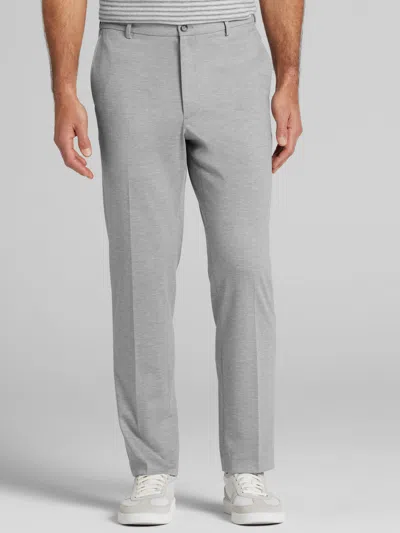 Joe Joseph Abboud Modern Fit Sharkskin Men's Suit Pants In Gray