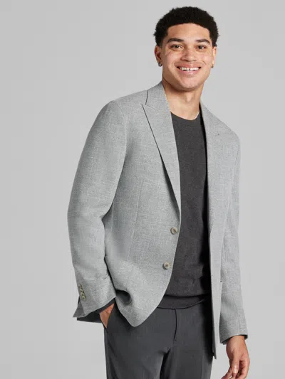 Joe Joseph Abboud Slim Fit Textured Sport Coat In Gray