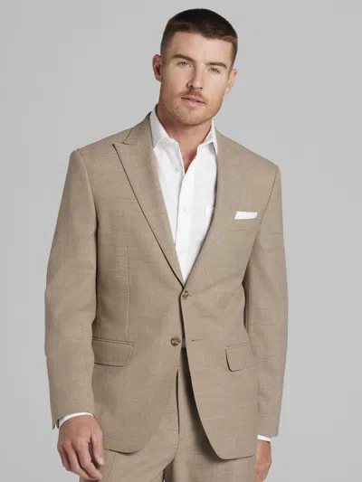 Joe Joseph Abboud Slim Fit Wool Blend Men's Suit Jacket In Brown