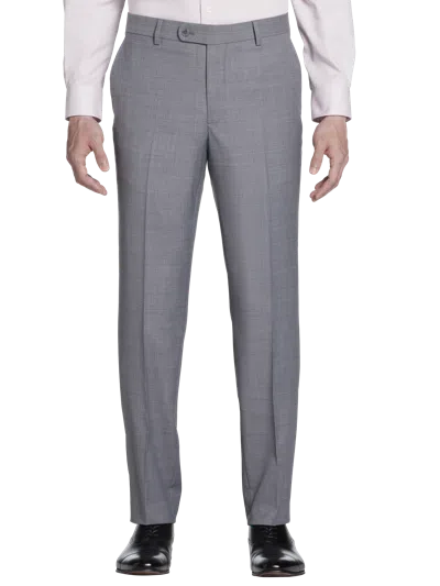 Joe Joseph Abboud Slim Fit Wool Blend Men's Suit Pants In Gray