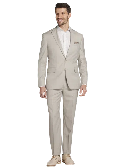 JOE JOSEPH ABBOUD SLIM FIT WOOL BLEND SHARKSKIN MEN'S SUIT
